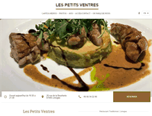Tablet Screenshot of les-petits-ventres.fr